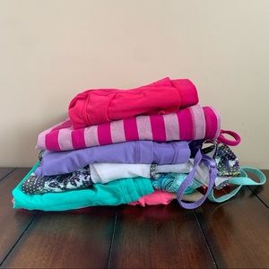 Size 8, 6 piece Lululemon tank Lot